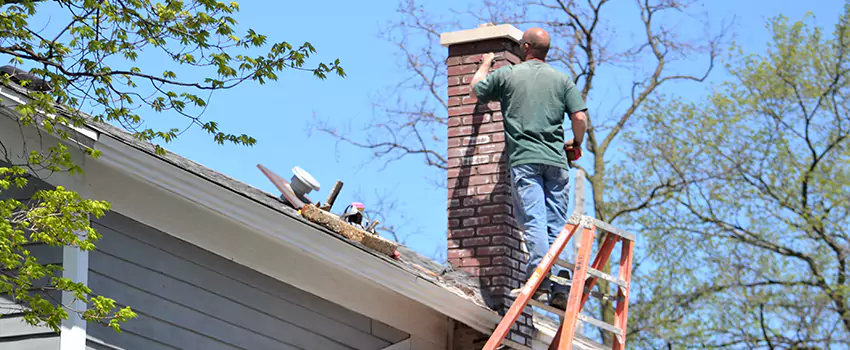 Vinyl and PVC Chimney Flashing Installation in Wyoming, MI