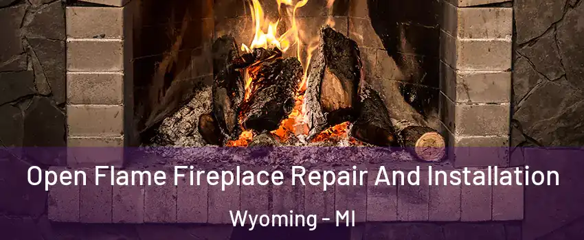  Open Flame Fireplace Repair And Installation Wyoming - MI